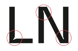 Linz-Logo Schrift Lentia Nova Inktramps