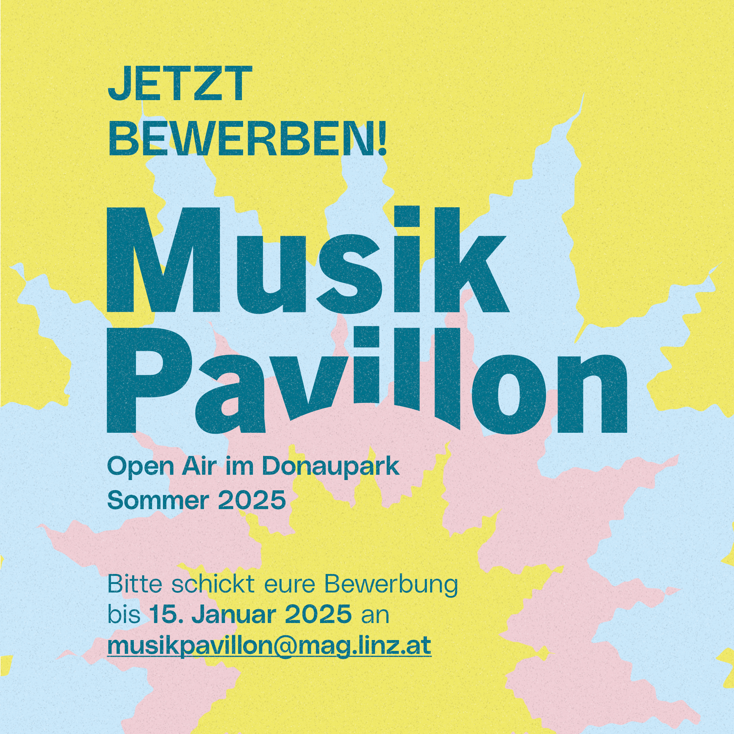 Jetzt bewerben! Musikpavillon Open Air im Donaupark Sommer 2025