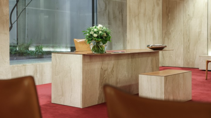 Ansicht des Trauungssaales im Neuen Rathaus