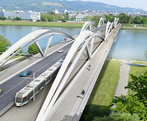 Rendering der neuen Brücke