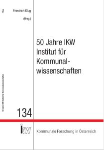IKW 134 50 Jahre IKW Institut für Kommunalwissenschaften